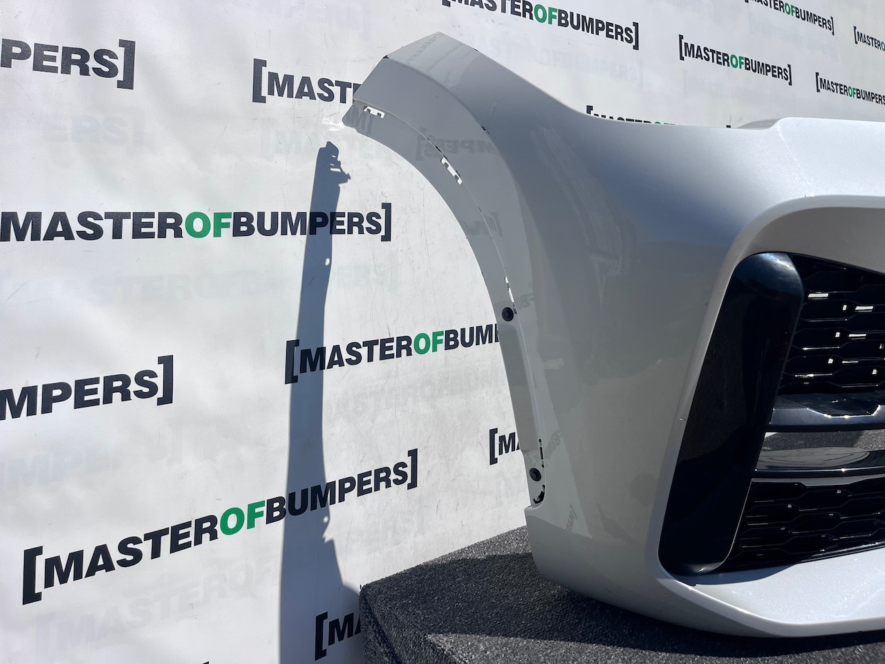 BMW X1 F48 Lci M Sport Suv 2019-2022 Front Bumper White No Pdc Genuine [B951]