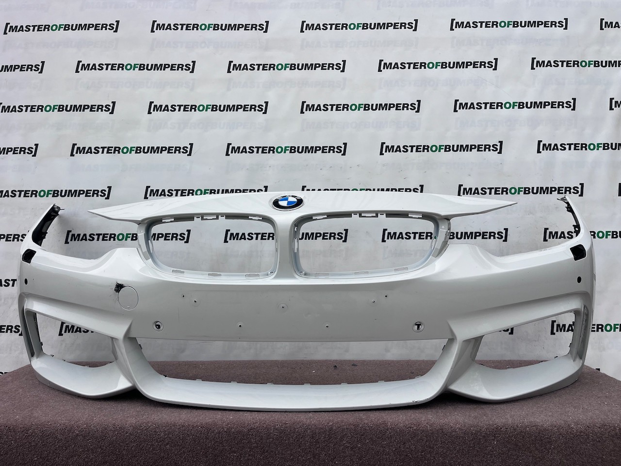 BMW 4 Series M Sport F32 F33 F36 2014-2020 Front Bumper 4 Pdc Jet Genuine [B443]