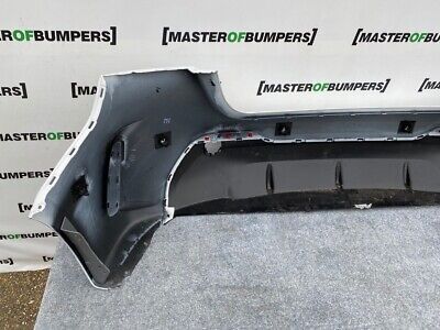 BMW 1 Series M Sport F40 2019-on Rear Bumper In White 6 X Pdc Genuine [B780]