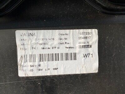 BMW 1 Series M Sport F40 2019-on Front Bumper In Black 4 Pdc Genuine [B149]