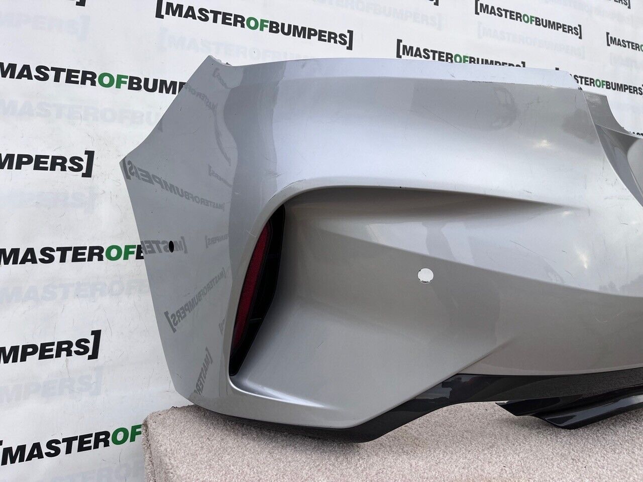 BMW Z4 M40i M Sport G29 2019-on Rear Bumper Silver 6  Pdc Genuine [B207]