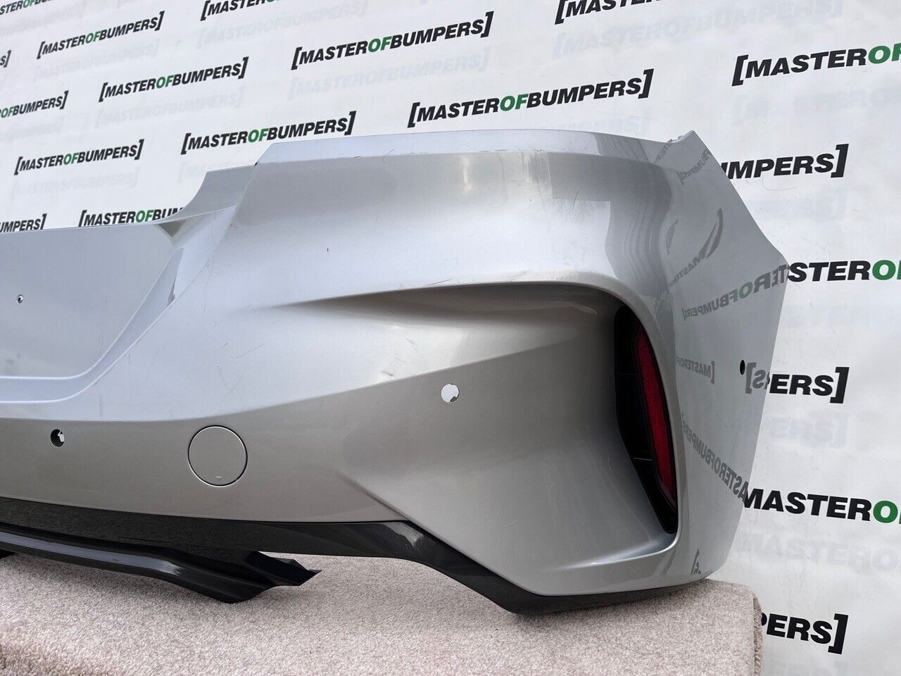 BMW Z4 M40i M Sport G29 2019-on Rear Bumper Silver 6  Pdc Genuine [B207]