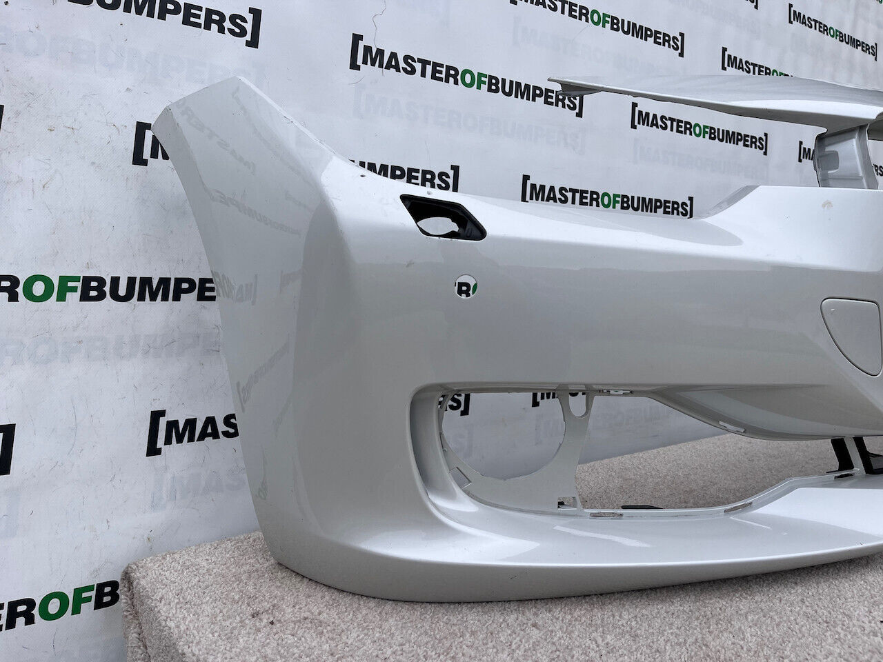 BMW 3 Series Se Basic F30 F31 2012-2015 Front Bumper 4 Pdc + Jets Genuine [B272]