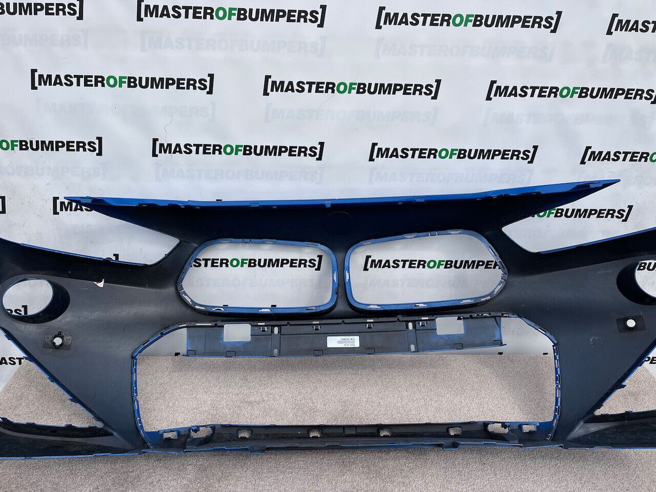 BMW X2 M Sport F39 2018-on Front Bumper Blue 6 Pdc Genuine [B300]