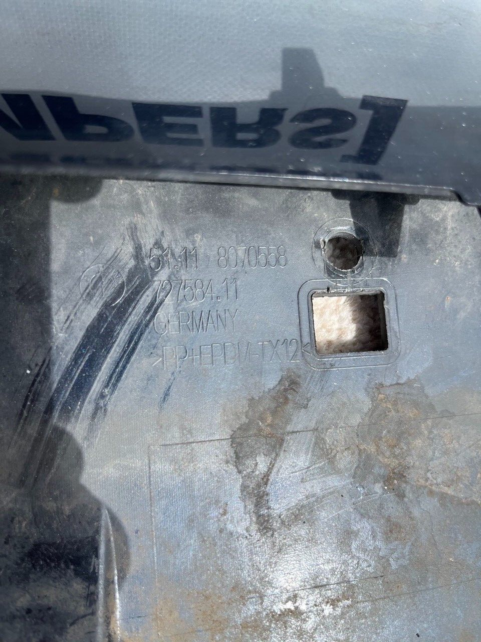 BMW 8 Series M Sport G14 G15 2019-on Front Bumper 6 X Pdc Genuine [B437]