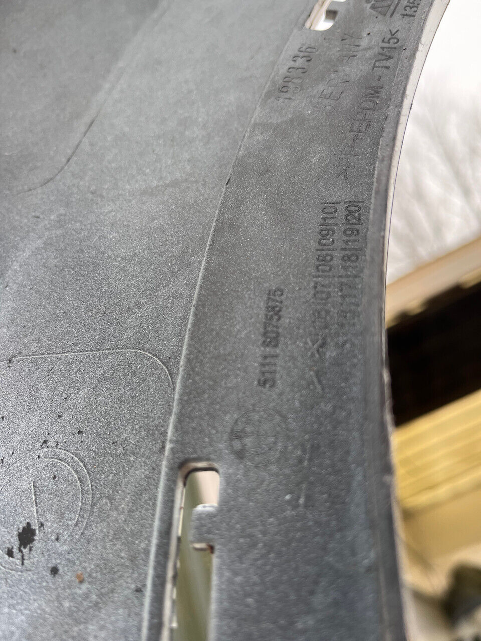 BMW X1 F48 Lci M Sport 2019-2022 Front Bumper White 4 Pdc + Jets Genuine [B321]