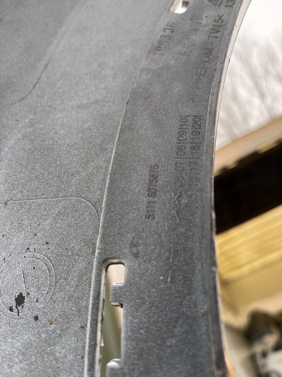 BMW X1 F48 Lci M Sport 2019-2022 Front Bumper White 4 Pdc + Jets Genuine [B321]