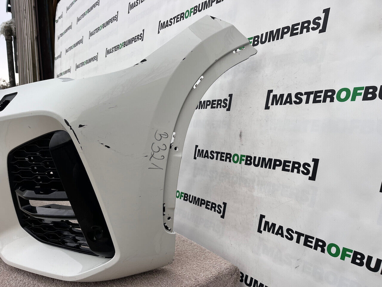 BMW X1 F48 Lci M Sport 2019-2022 Front Bumper White 4 Pdc + Jets Genuine [B321]