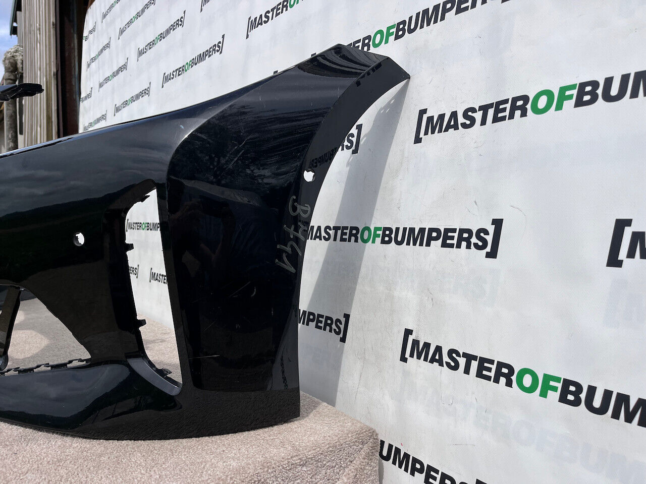 BMW I4 Sport Gran Coupe G26 5 Door 2020-2024 Front Bumper Black Genuine [B741]