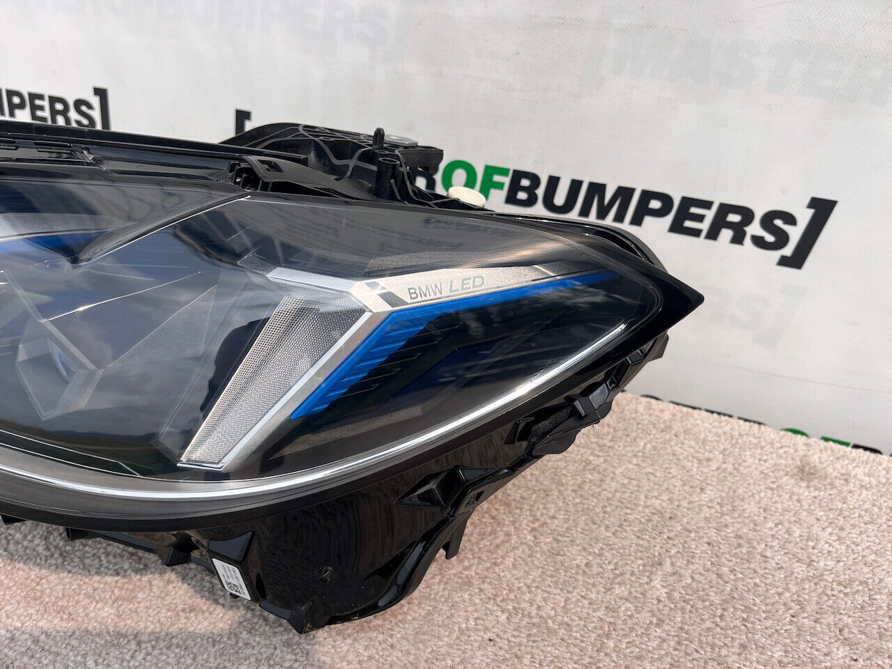 BMW 4 Series Lci G22 G26 G23 2024-on Led Headlight N/s Left Uk Spec Genuine [4]