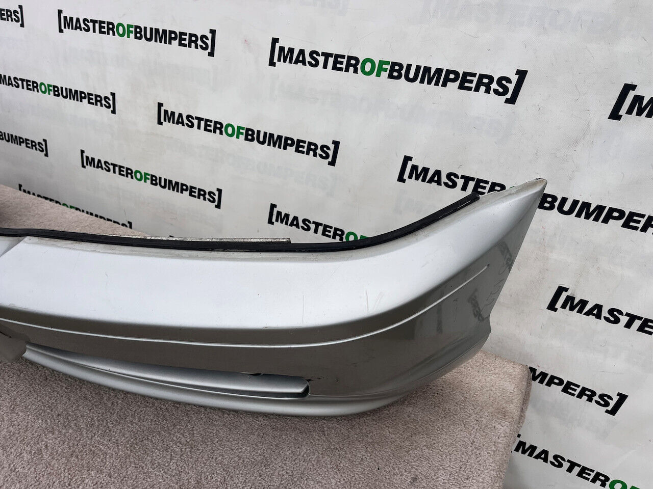 BMW 3 Series E46 Coupe Cabrio 1998-2002 Front Bumper Silver Genuine [B122]