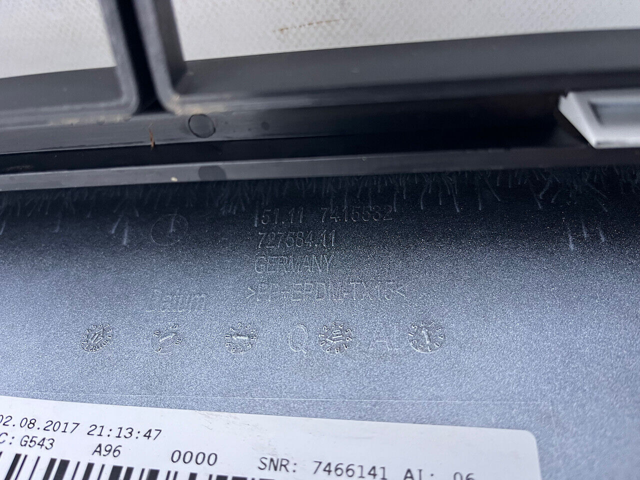 BMW 6 Gt Luxury Se Gran Turismo 2018-2022 Front Bumper Complete Genuine [B145]