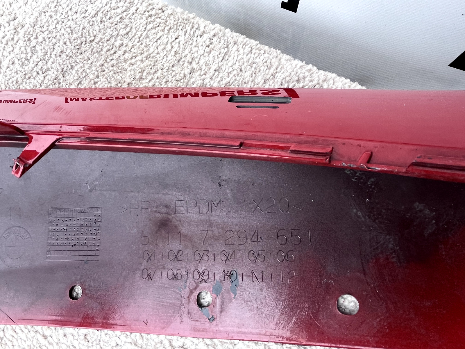 BMW 4 Series Luxury F32 F33 2015-2018 Front Bumper 4 Pdc No Jets Genuine [B152]