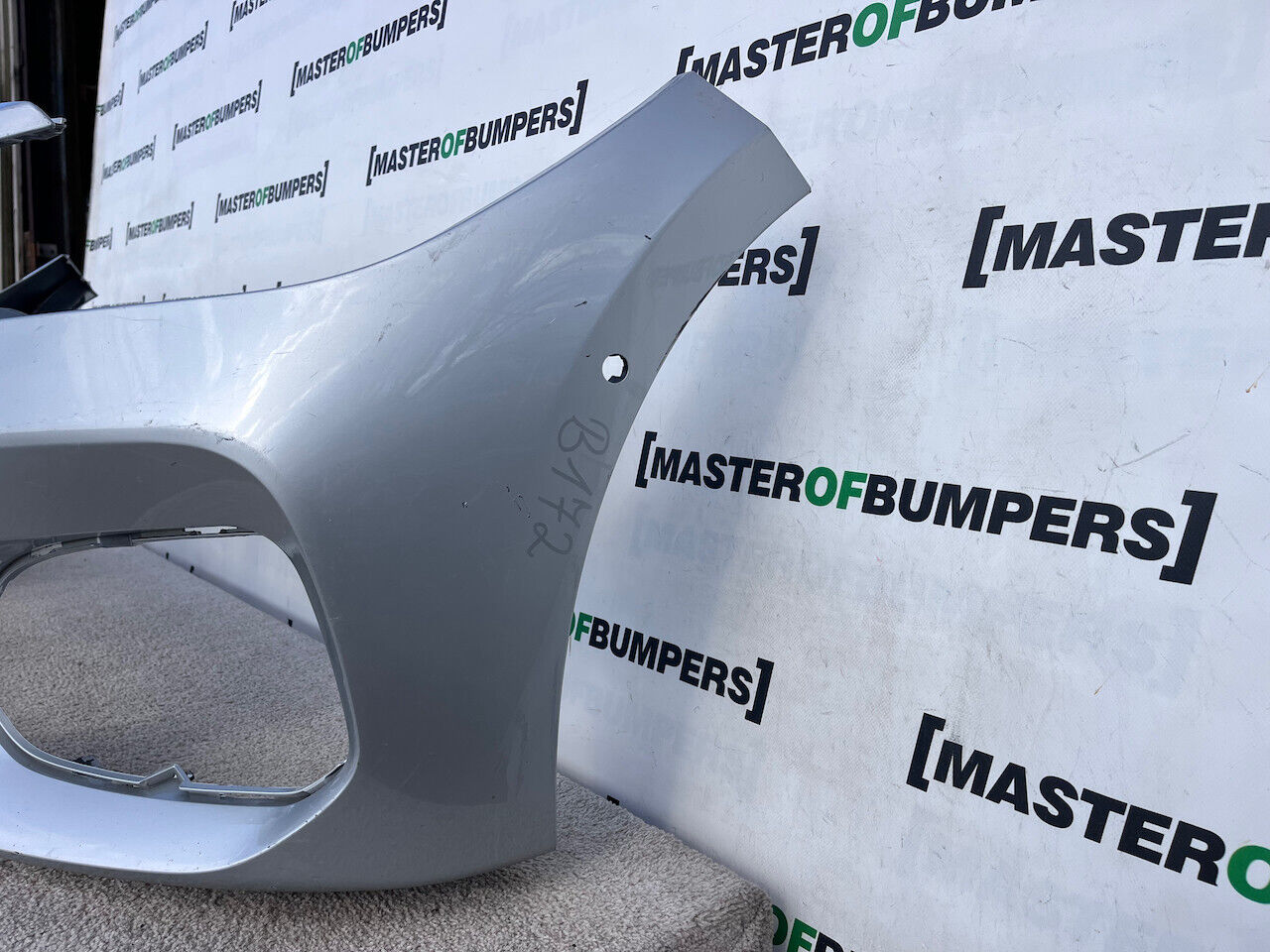 BMW 1 Series M Sport F20 F21 Lci 2016-2019 Front Bumper 6 Pdc Genuine [B172]