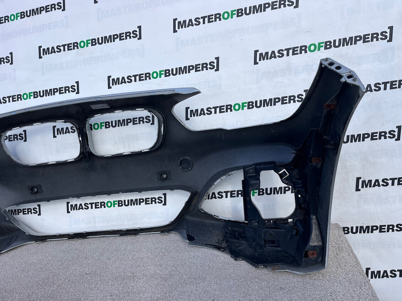 BMW 1 Series M Sport F20 F21 Lci 2016-2019 Front Bumper 6 Pdc Genuine [B172]