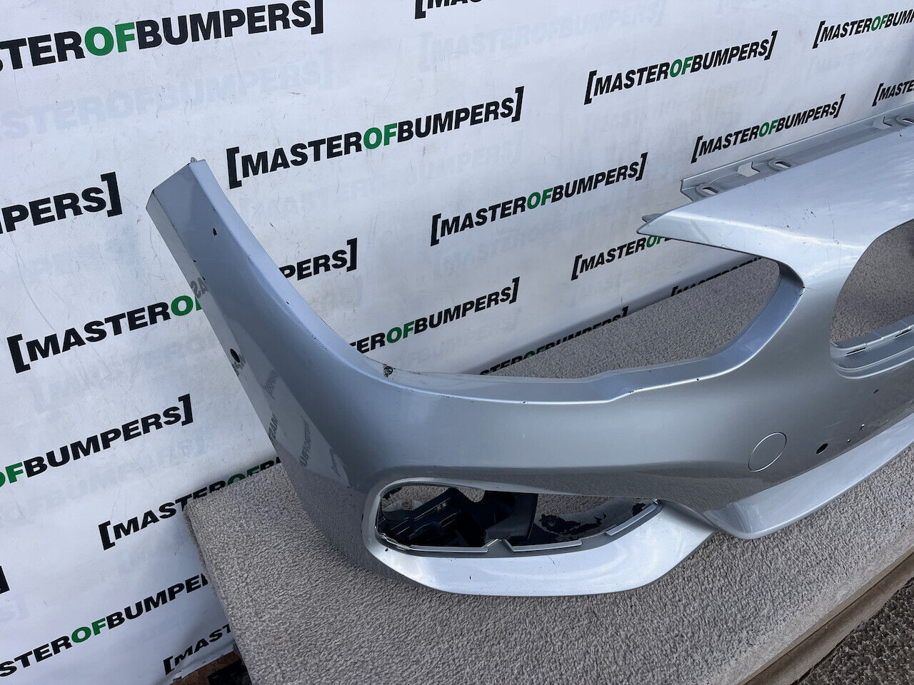 BMW 1 Series M Sport F20 F21 Lci 2016-2019 Front Bumper 6 Pdc Genuine [B172]