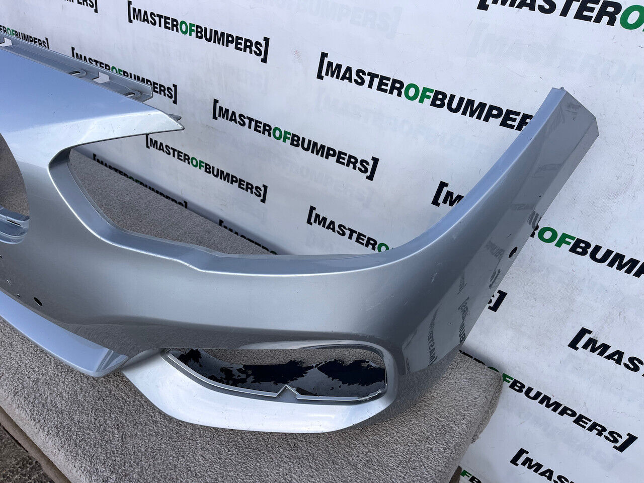 BMW 1 Series M Sport F20 F21 Lci 2016-2019 Front Bumper 6 Pdc Genuine [B172]