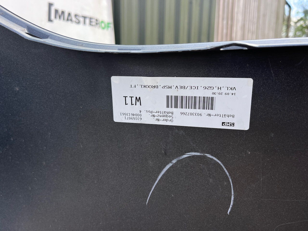 BMW I4 I4 Gran Coupe M Sport G26 2022-2025 Rear Bumper 6 Pdc Genuine [B177]