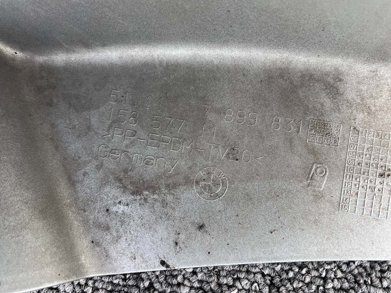 BMW M3 M Power E9x Sedan Coupe 2008-2013 Front Bumper 4 Pdc Genuine [B201]