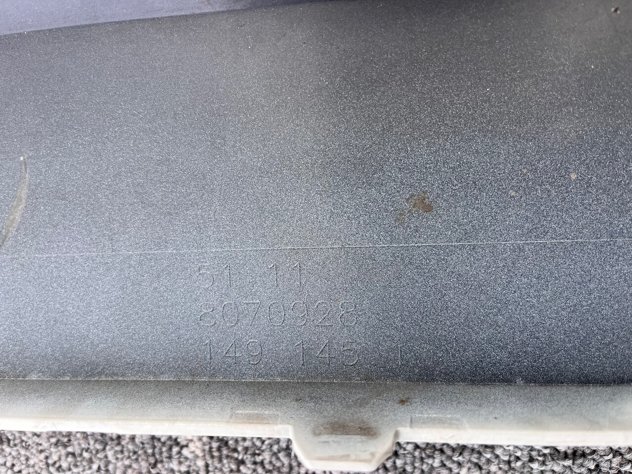 BMW 1 Series M Sport F40 Hatchback 2019-2023 Front Bumper 6 Pdc Genuine [B202]