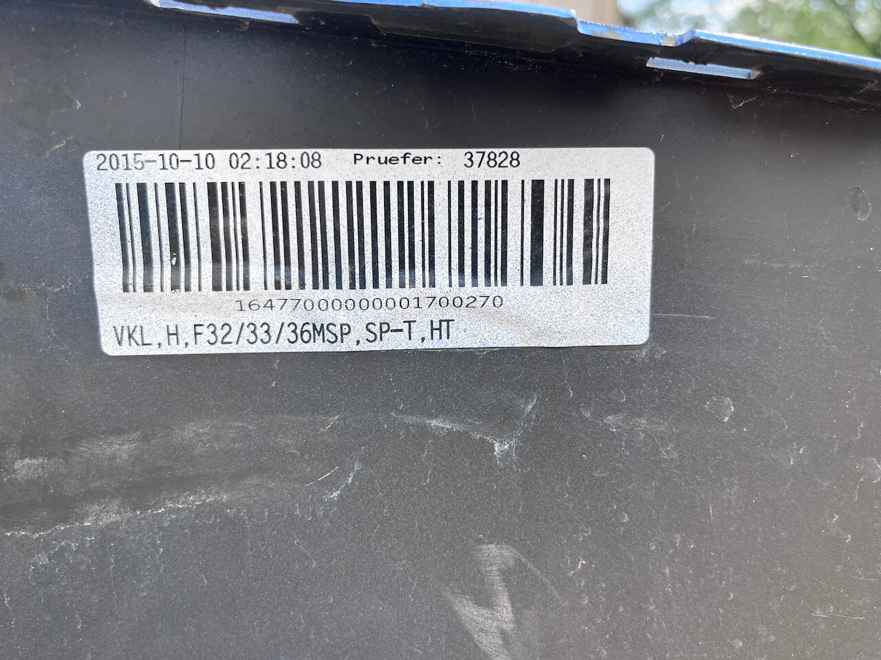 BMW 4 Series F32 F33 Coupe Cabrio 2014-2019 Rear Bumper 4 Pdc Genuine [B220]