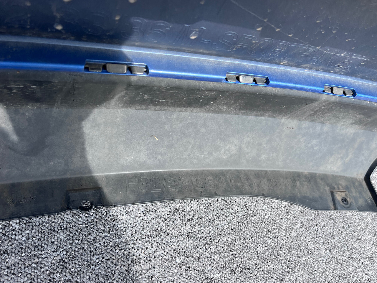 BMW 4 Series F32 F33 Coupe Cabrio 2014-2019 Rear Bumper 4 Pdc Genuine [B220]