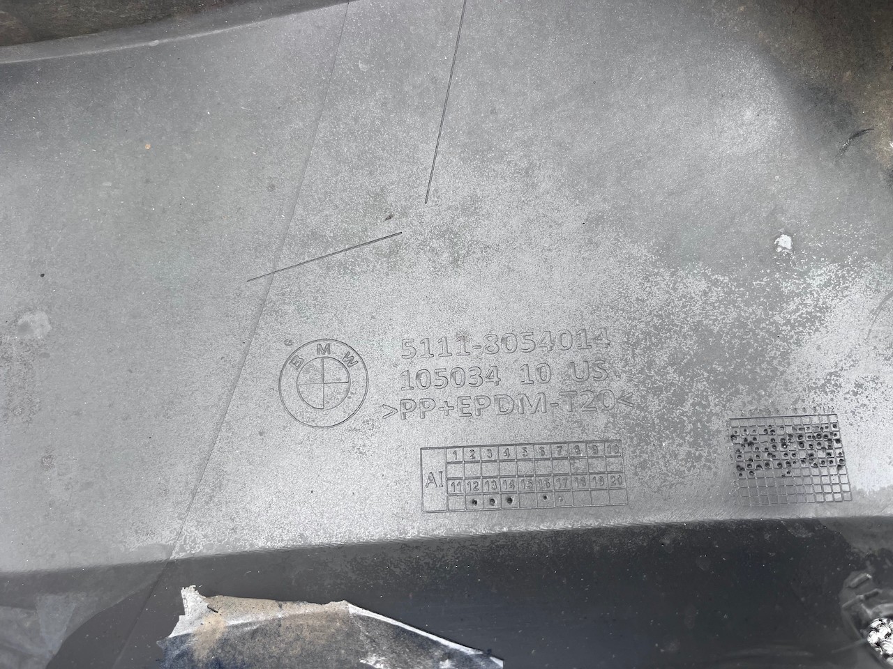 BMW X5 M Sport F15 Suv 2013-2017 Front Bumper 4 Pdc + Jets Genuine [B226]