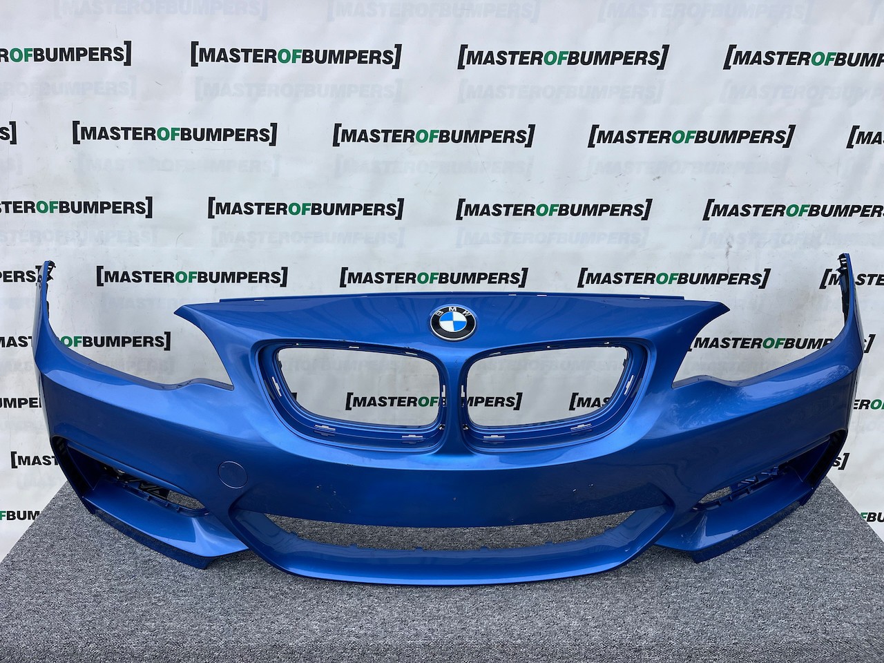 BMW 2 Series F22 F23 M Sport Cabrio 2014-2019 Front Bumper No Pdc Genuine [B239]