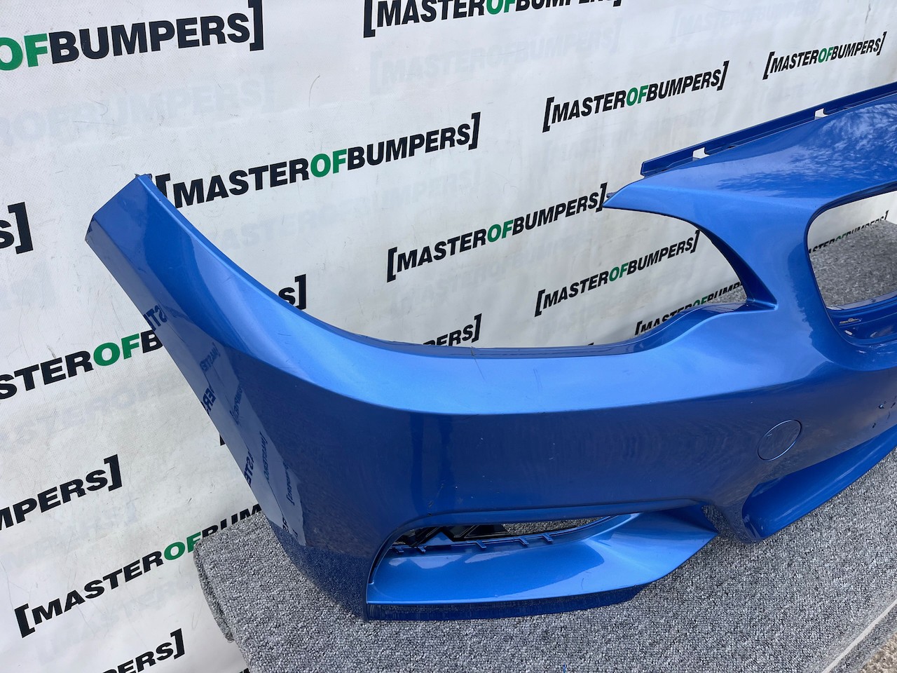 BMW 2 Series F22 F23 M Sport Cabrio 2014-2019 Front Bumper No Pdc Genuine [B239]