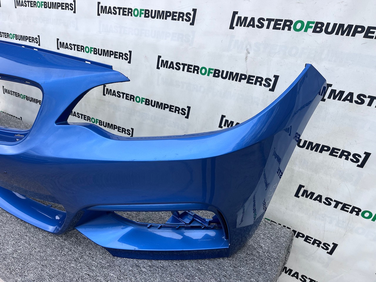 BMW 2 Series F22 F23 M Sport Cabrio 2014-2019 Front Bumper No Pdc Genuine [B239]