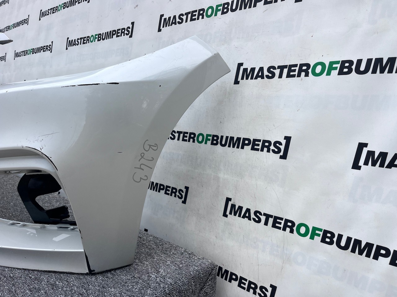 BMW 2 Series F22 F23 M Sport Cabrio 2014-2019 Front Bumper No Pdc Genuine [B243]