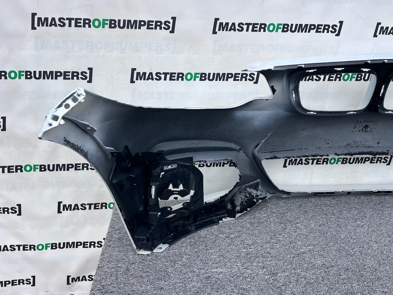 BMW 2 Series F22 F23 M Sport Cabrio 2014-2019 Front Bumper No Pdc Genuine [B243]