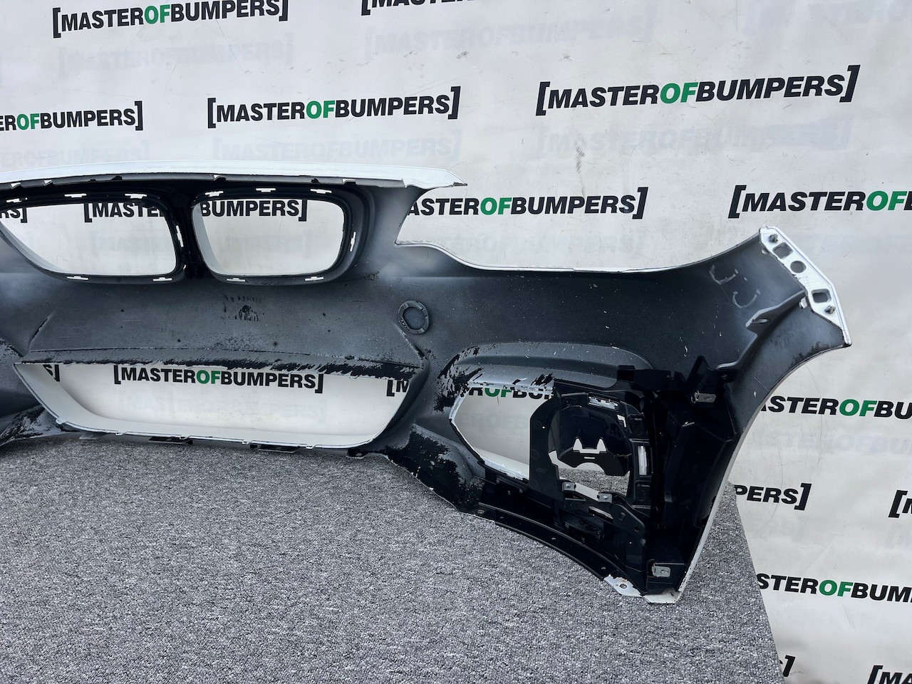 BMW 2 Series F22 F23 M Sport Cabrio 2014-2019 Front Bumper No Pdc Genuine [B243]