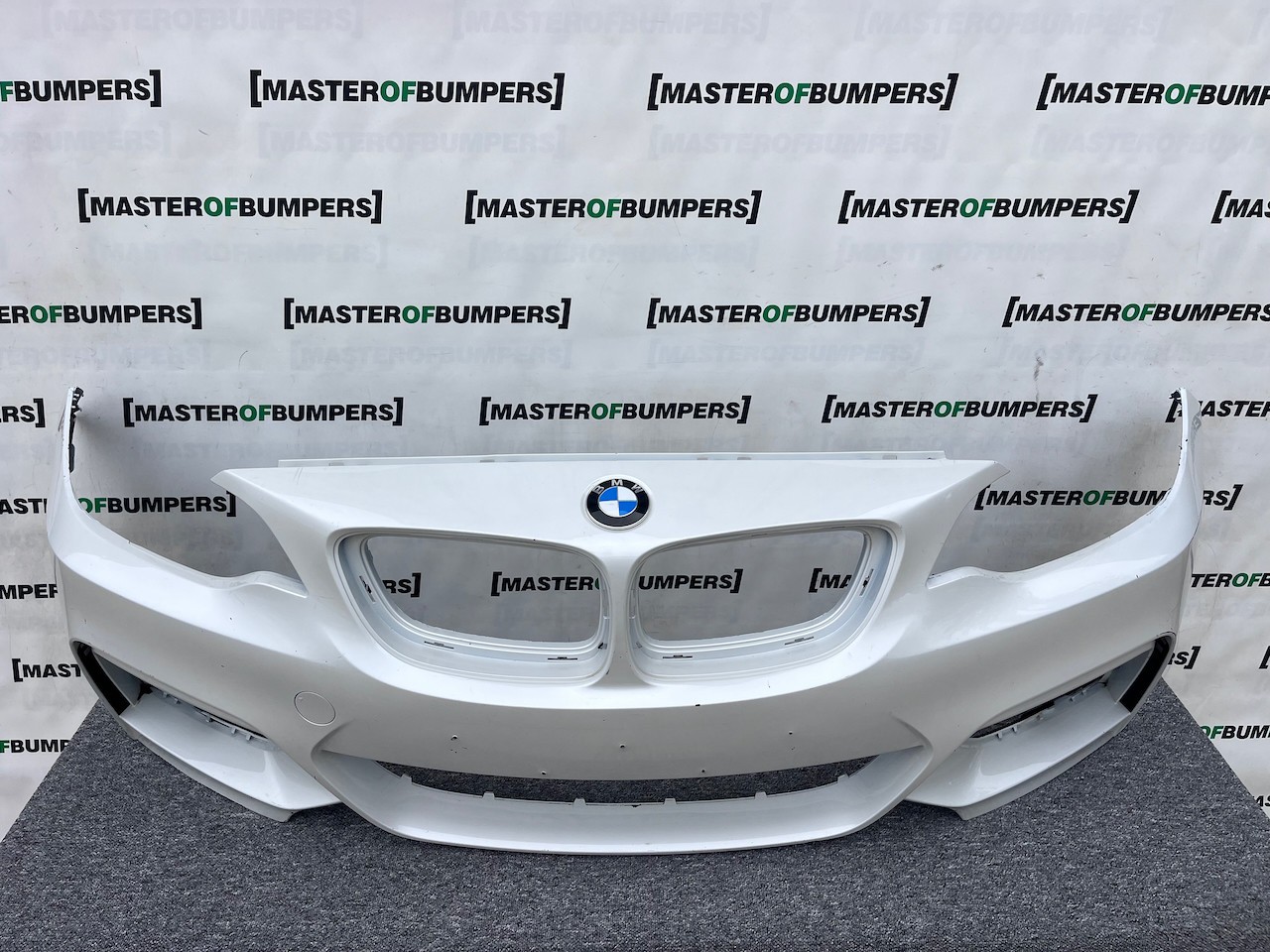 BMW 2 Series F22 F23 M Sport Cabrio 2014-2019 Front Bumper No Pdc Genuine [B243]