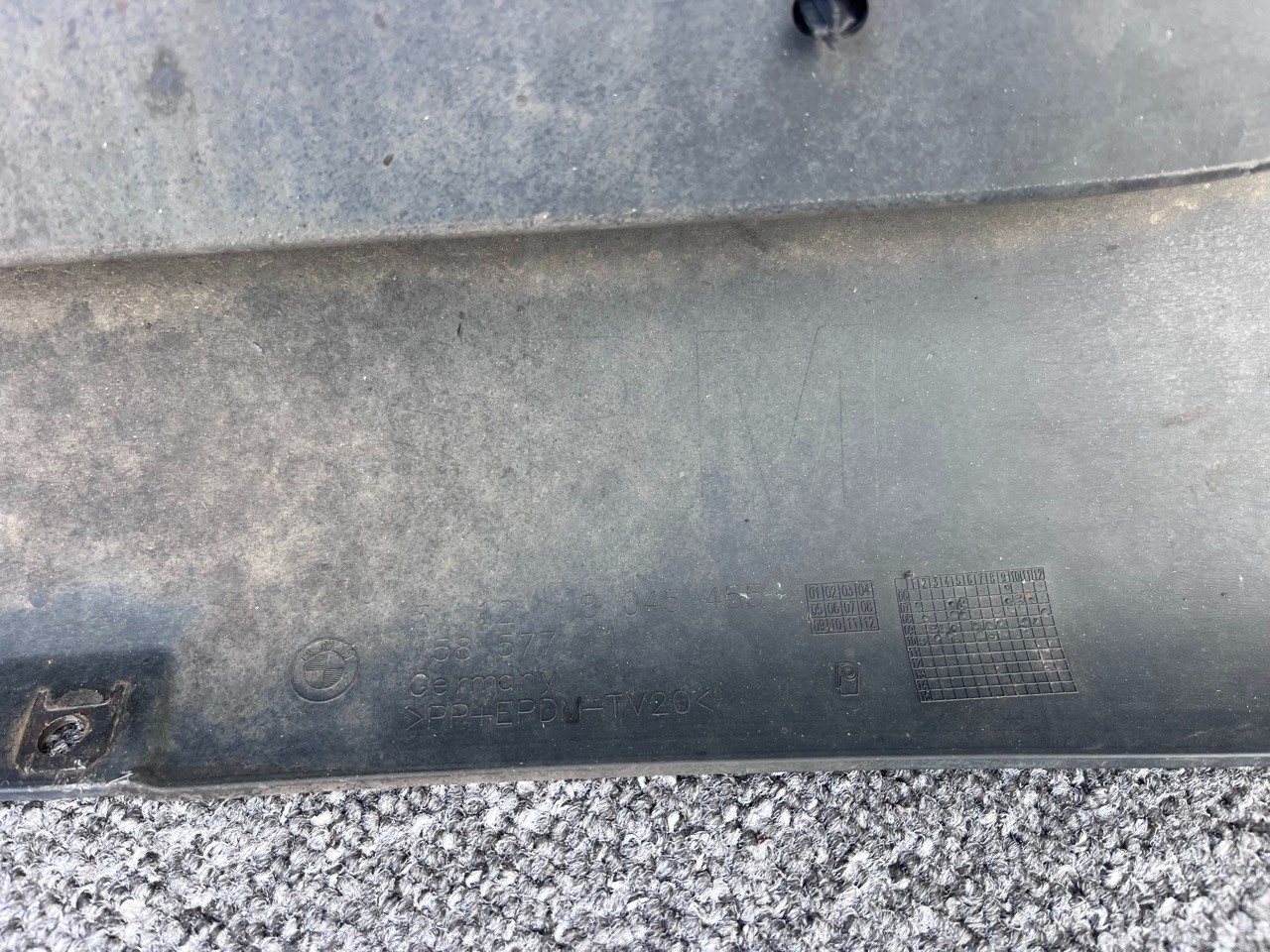 BMW 1 Series M Sport E82 E88 2007-2013 Rear Bumper 4 Pdc Genuine [B272]