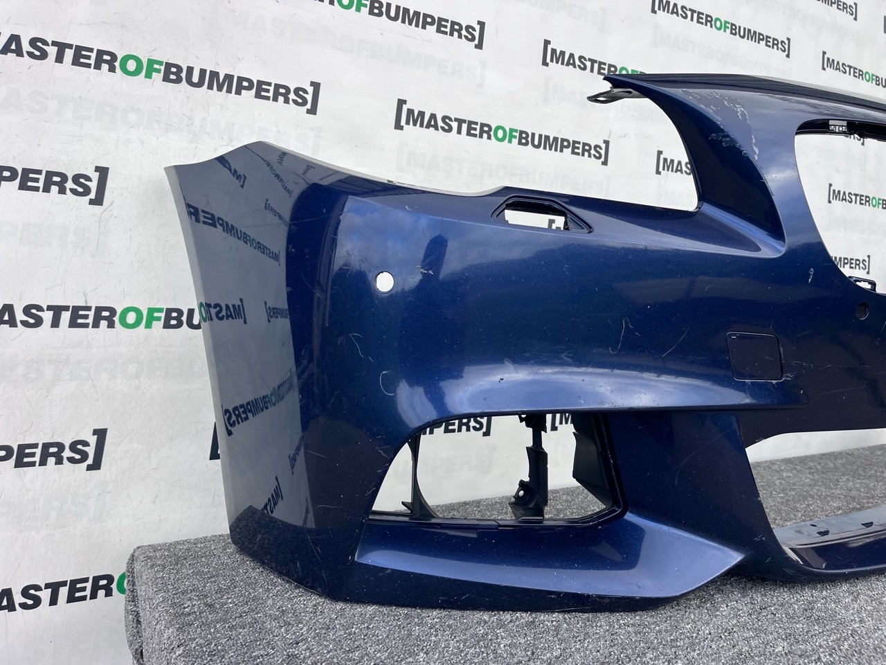 BMW 5 M Sport F10 F11 Lci 2013-2016 Front Bumper 4 Pdc + Jets Genuine [B276]