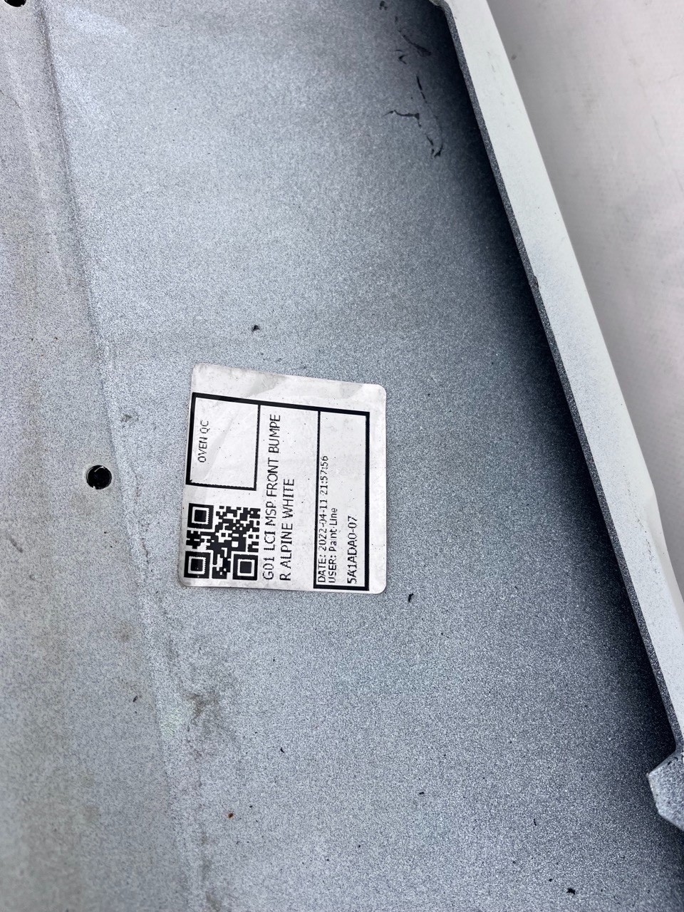 BMW X3 Ix3 M Sport Xdrive Lci G01 2022-on Front Bumper 6 Pdc Genuine [B279]