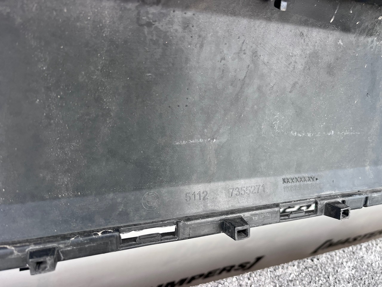 BMW X1 X-line Se F48 Suv 2016-2022 Rear Bumper 4 Pdc Genuine [B305]