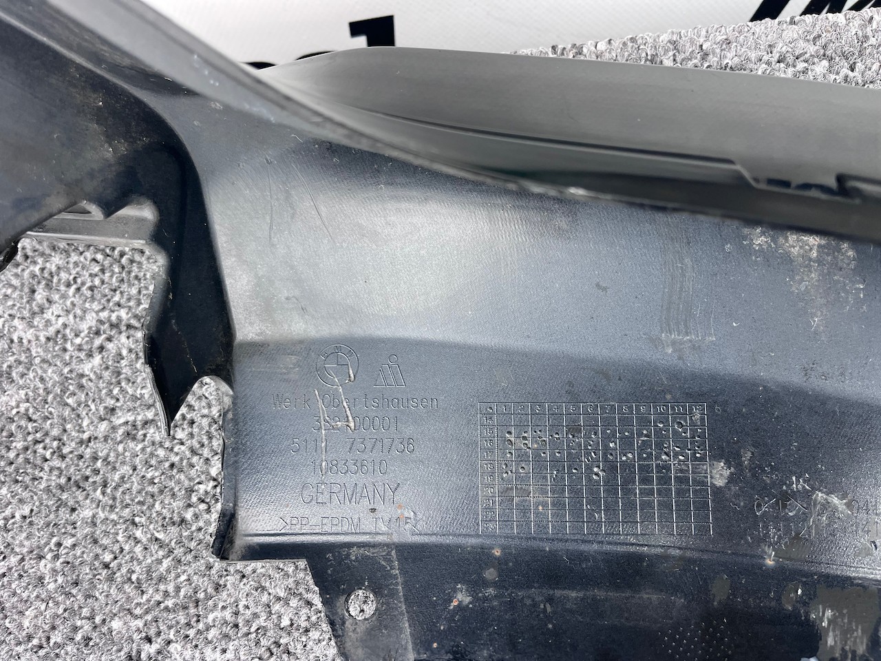 BMW 1 Sport Line F20 F21 Lci Hatchb 2016-2019 Front Bumper No Pdc Genuine [B315]