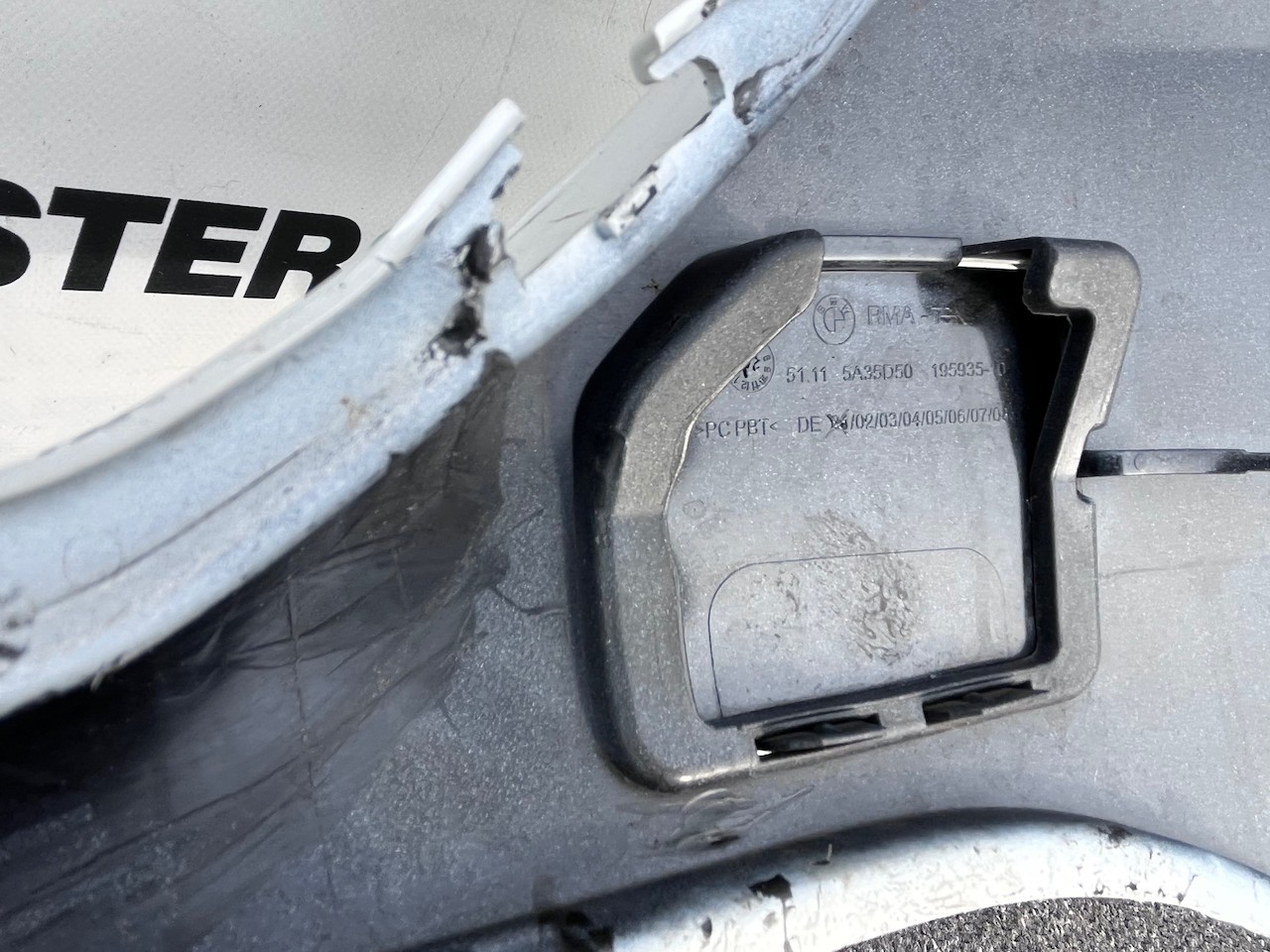 BMW 1 Series M Sport F70 Hatchback 2025-on Front Bumper 6 Pdc Genuine [B331]