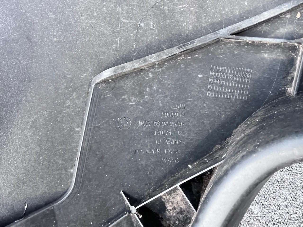 BMW 5 M Sport F10 F11 Lci 2013-2016 Front Bumper 4 Pdc + Jets Genuine [B330]