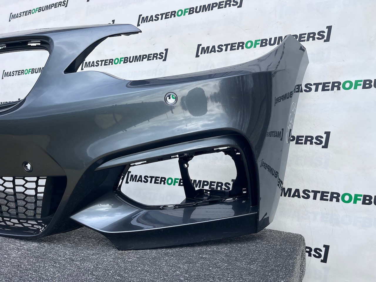 BMW 2 Series Msport F22 Coupe Cabrio 2014-2019 Front Bumper 4 Pdc Genuine [B343]