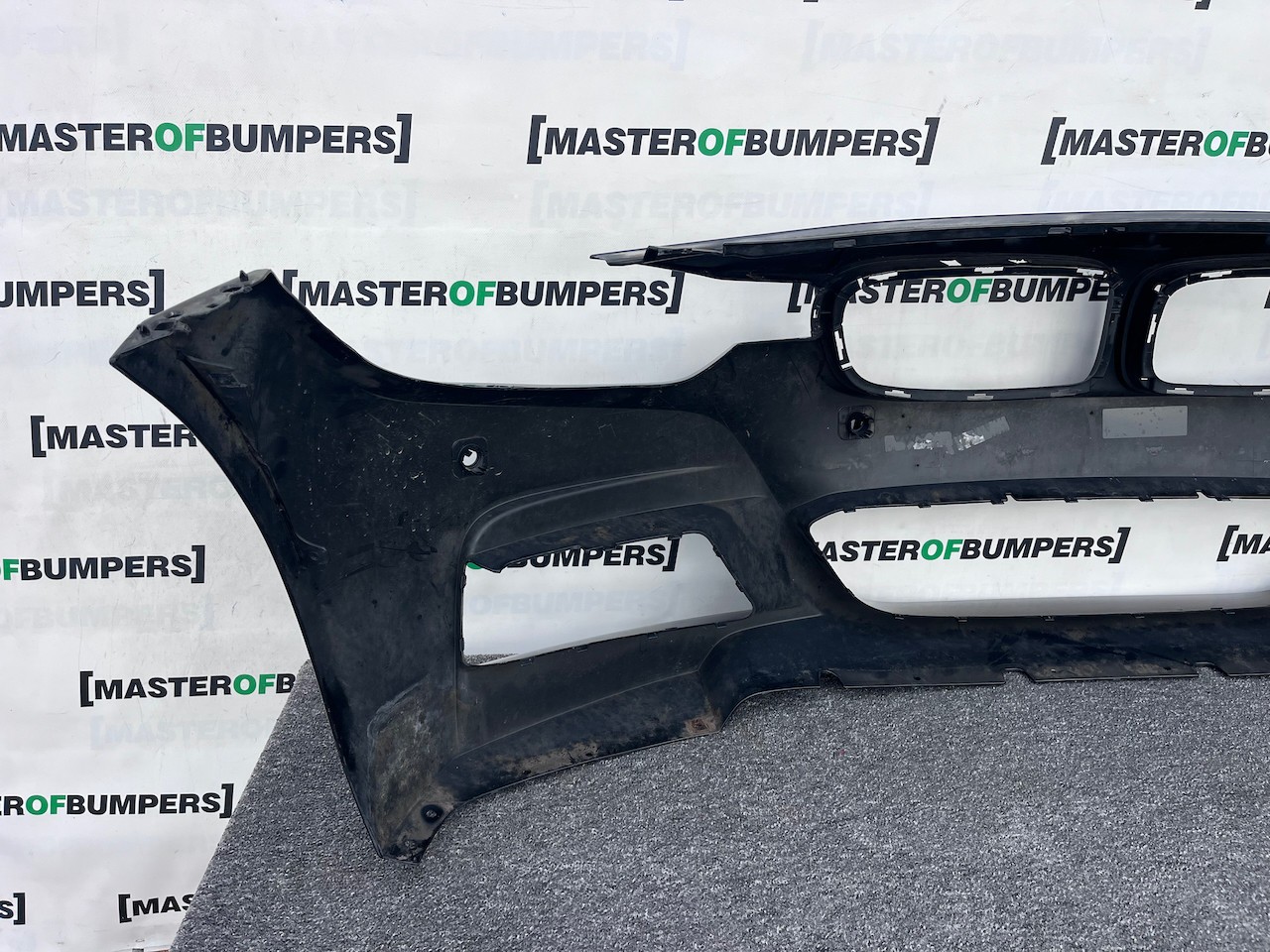 BMW 3 Series M Sport F30 F31 2013-2019 Front Bumper 4 Pdc No Jets Genuine [B348]