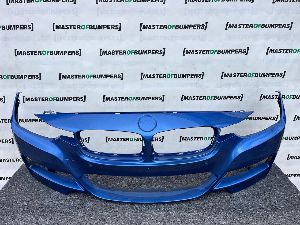 BMW 3 Series M Sport F30 F31 2013-2019 Front Bumper 4 Pdc No Jets Genuine [B347]