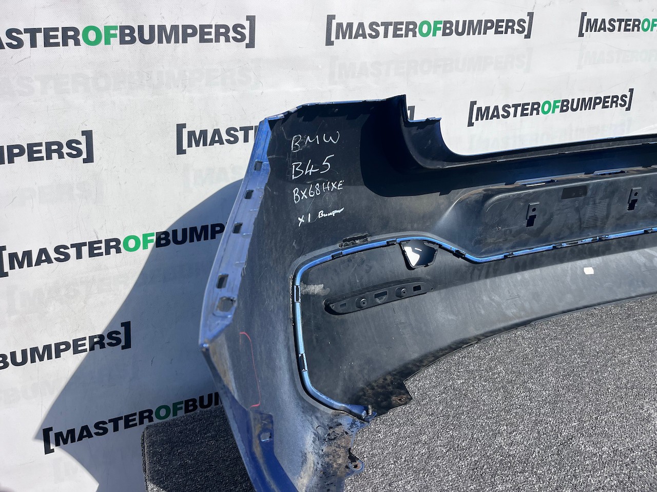 BMW 1 Series M Sport 135 F20 F21 Lci 2016-2019 Rear Bumper No Pdc Genuine [B355]