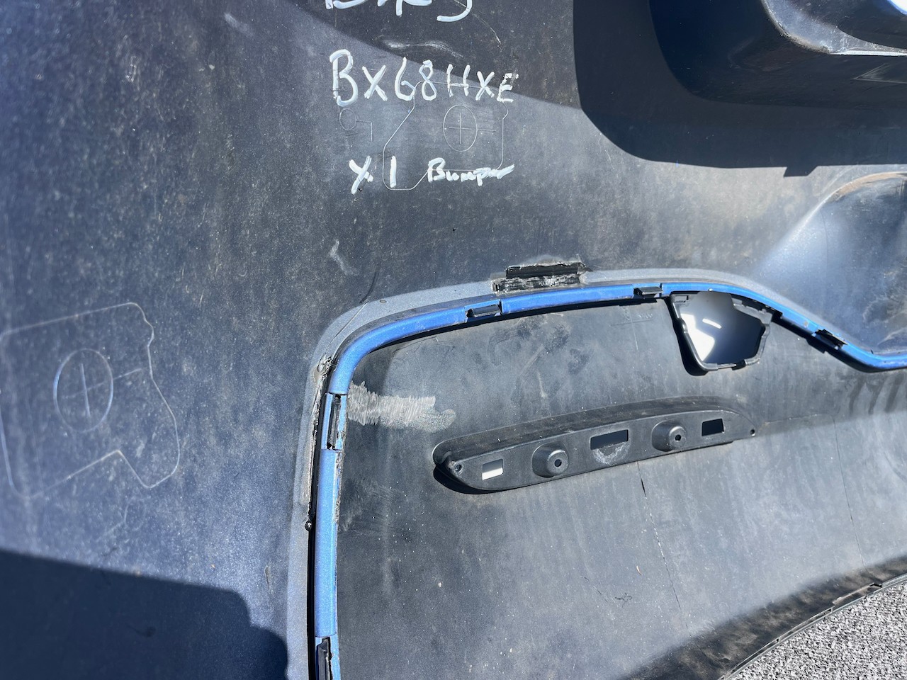 BMW 1 Series M Sport 135 F20 F21 Lci 2016-2019 Rear Bumper No Pdc Genuine [B355]