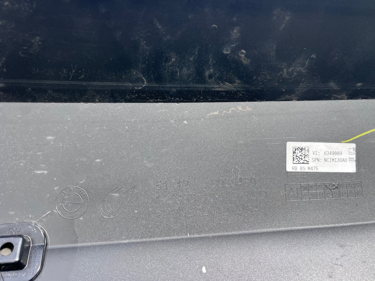 BMW 3 M Sport G20 Lci Saloon Only 2023-2026 Rear Bumper 6 Pdc Genuine [B356]