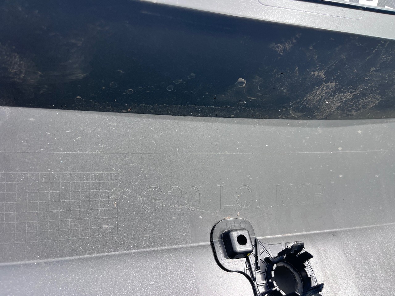 BMW 3 M Sport G20 Lci Saloon Only 2023-2026 Rear Bumper 6 Pdc Genuine [B356]