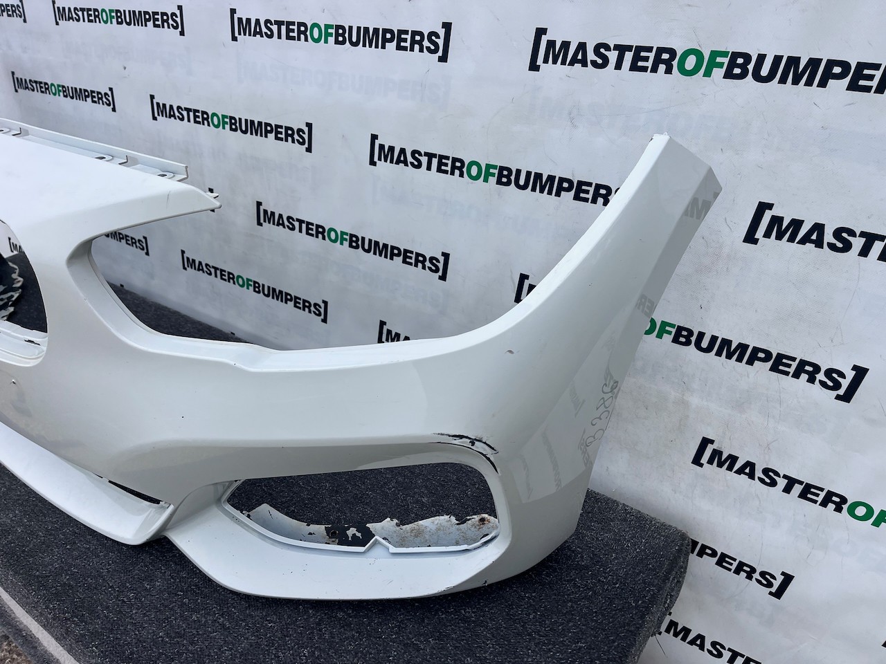 BMW 1 Series M Sport F20 F21 Lci 2016-2019 Front Bumper No Pdc Genuine [B386]