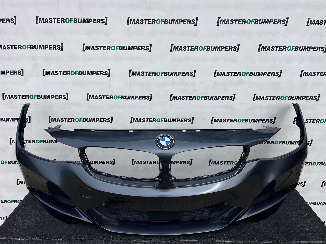 BMW 3 Series Gt M Sport F34 2013-2017 Front Bumper 6 Pdc No Jets Genuine [B422]